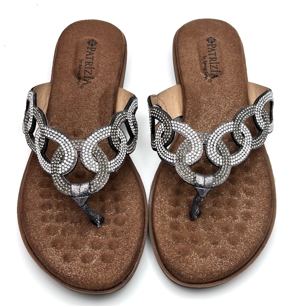 Patrizia by Spring Step Thong Sandal Sz 39 EUC